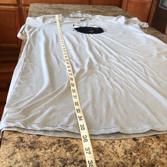 Halloween Trick Treat Sequin Cat Nightgown - Picture 3 of 9